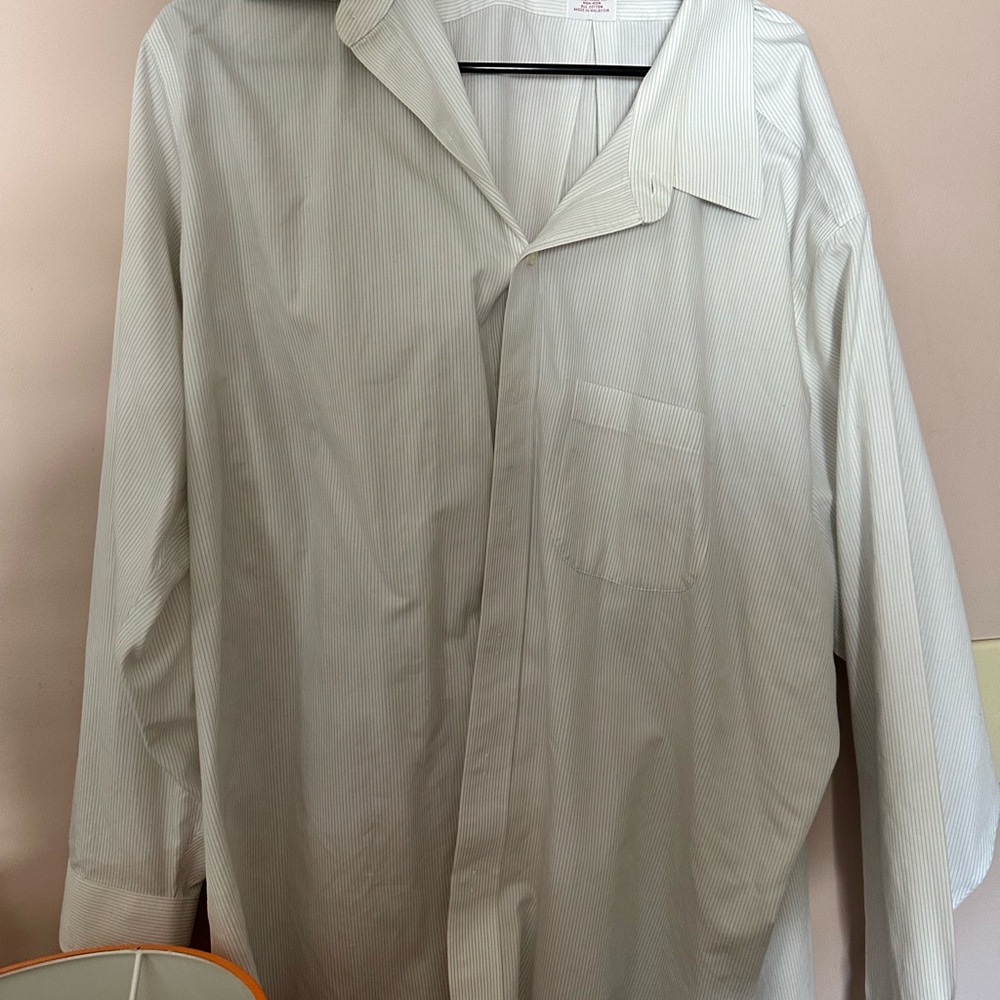 Brooks Brothers Pin Striped Button-Up Shirt